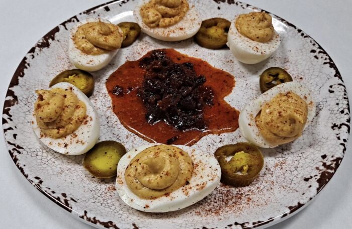Smoked Deviled Eggs 